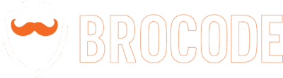 Bro Code Nepal White Logo
