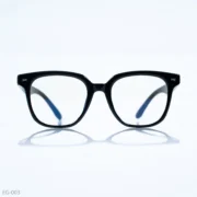EG-003 - Sleek Black Frame Wayfarer Style Eyeglasses