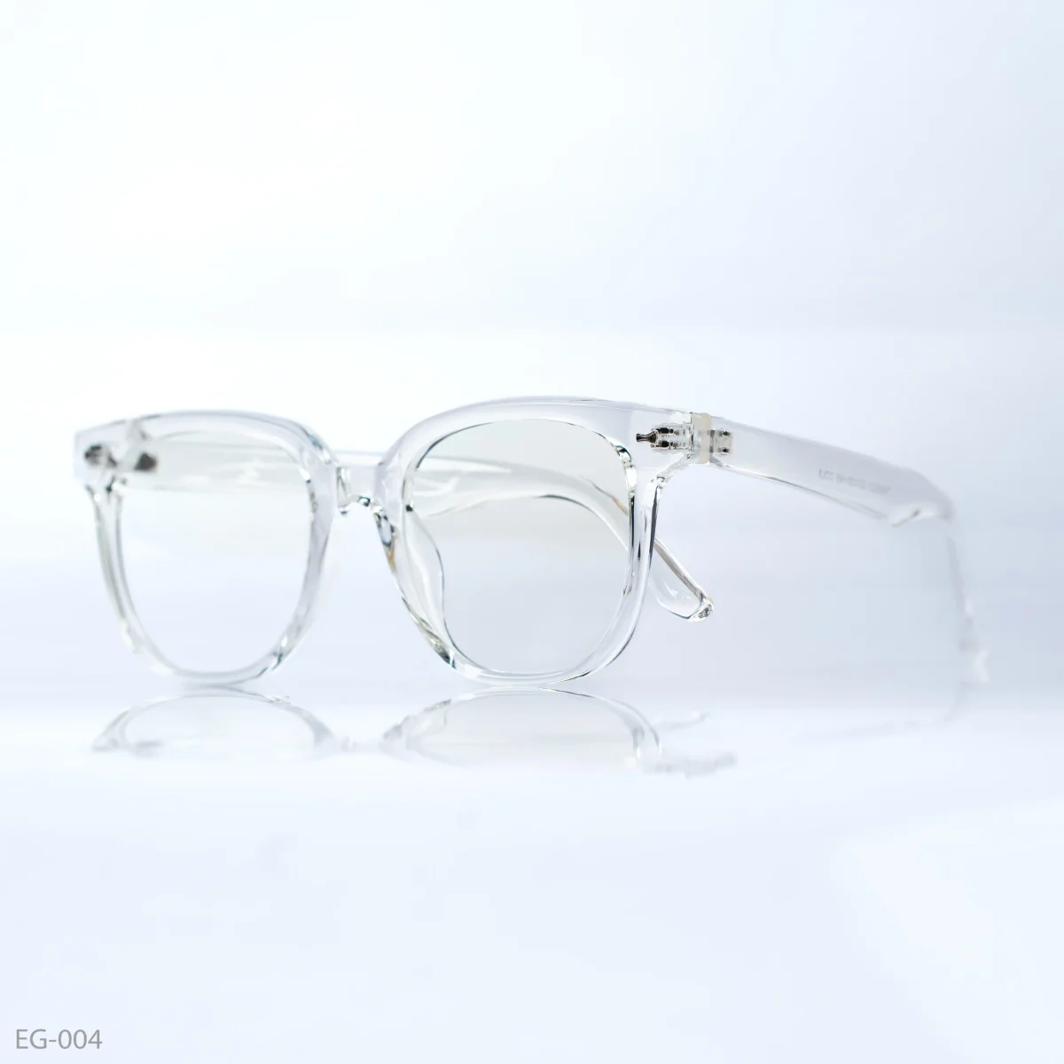 EG-004 - Minimalist Crystal Clear Eyeglass Frames