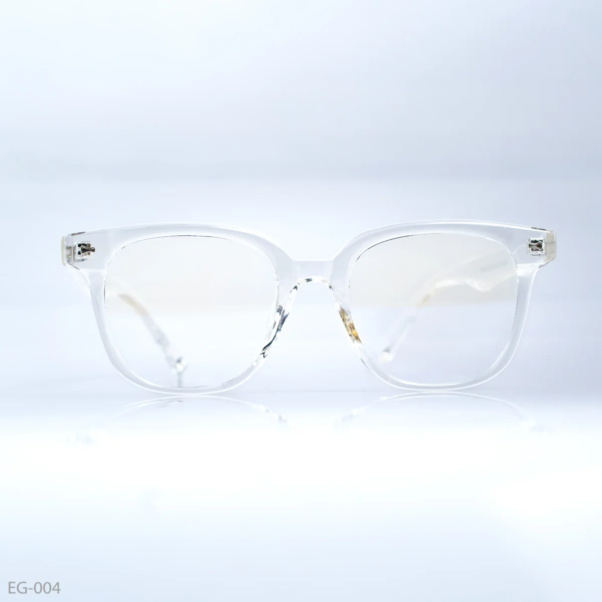 EG-004 - Minimalist Crystal Clear Eyeglass Frames