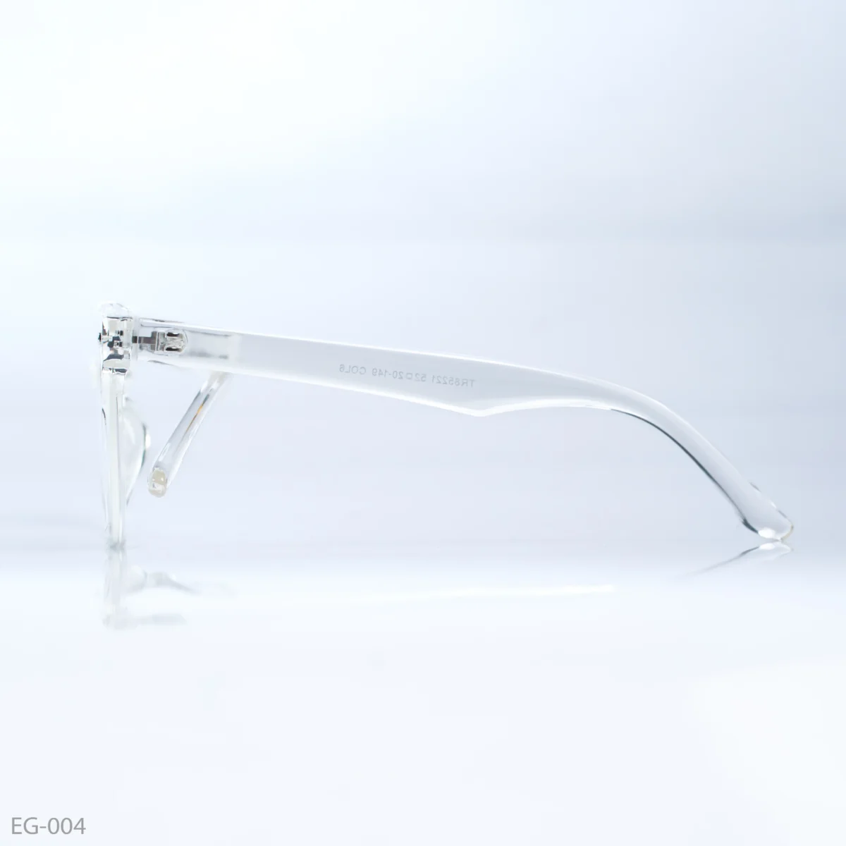 EG-004 - Minimalist Crystal Clear Eyeglass Frames