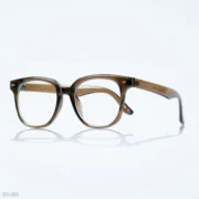 EG-005 - Subtle Brown Tint Wayfarer Frame Eyeglasses