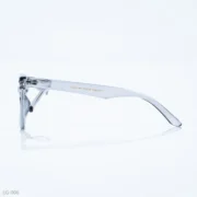 EG-006 - Modern Smokey Gray Clear Acetate Eyeglasses
