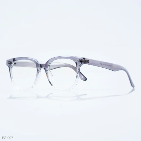 EG-007 - Smoky Black Gradient Wayfarer Eyeglasses