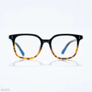 EG-010 - Vintage-Inspired Brown Speckled Tortoiseshell Wayfarer Eyeglasses