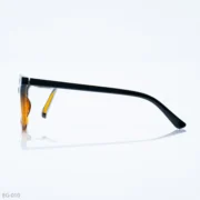 EG-010 - Vintage-Inspired Brown Speckled Tortoiseshell Wayfarer Eyeglasses