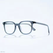 EG-012 - Contemporary Transparent Gray Wayfarer Frame Eyeglasses