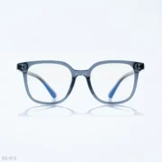 EG-012 - Contemporary Transparent Gray Wayfarer Frame Eyeglasses