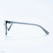 EG-012 - Contemporary Transparent Gray Wayfarer Frame Eyeglasses