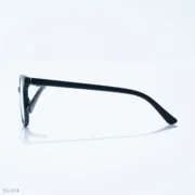 EG-014 - Minimalist Matte Black Full Frame Wayfarer Eyeglasses