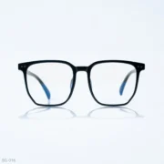 EG-016 - Sleek Glossy Black Full Frame Wayfarer Eyeglasses
