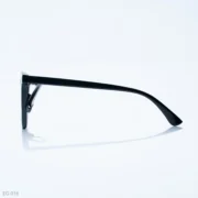 EG-016 - Sleek Glossy Black Full Frame Wayfarer Eyeglasses