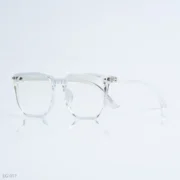 EG-017 - Modern & Minimalist Crystal Clear Wayfarer Eyeglasses