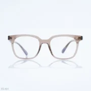 EG-021 - Subtle Minimalist Transparent Beige Full Frame Eyeglasses