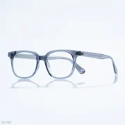 EG-022 - Contemporary Cool Tone Transparent Gray Full Frame Eyeglasses