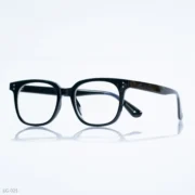 EG-025 - Classic Polished Black Full Frame Wayfarer Eyeglasses