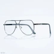 EG-027 - Titanium Black Gunmetal Aviator Frame Eyeglasses