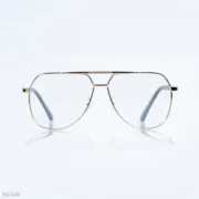 EG-028 - Stylish Double Bridge Gold Frame Aviator Frame Eyeglasses
