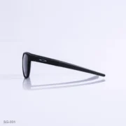 SG-031 - Stylish Matte Black Frame Wayfarer Sunglasses with Black Temples