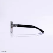 SG-046 - Stylish Gradient Lens Premium Classic Silver Frame Aviators