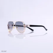SG-047 - Stylish Gradient Lens Premium Classic Gold Frame Aviators