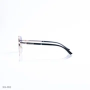 SG-052 - Modern Gold Finish Premium Geometric Sunglasses