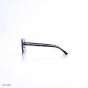 SG-055 - Modern Black Finish Premium Geometric Sunglasses